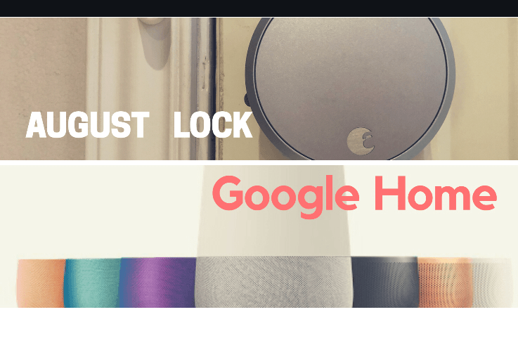august and google home