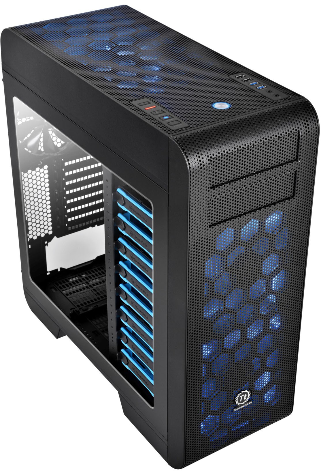 Meet Thermaltake’s Core V71 Full Tower Modular, Handsome, and Cool