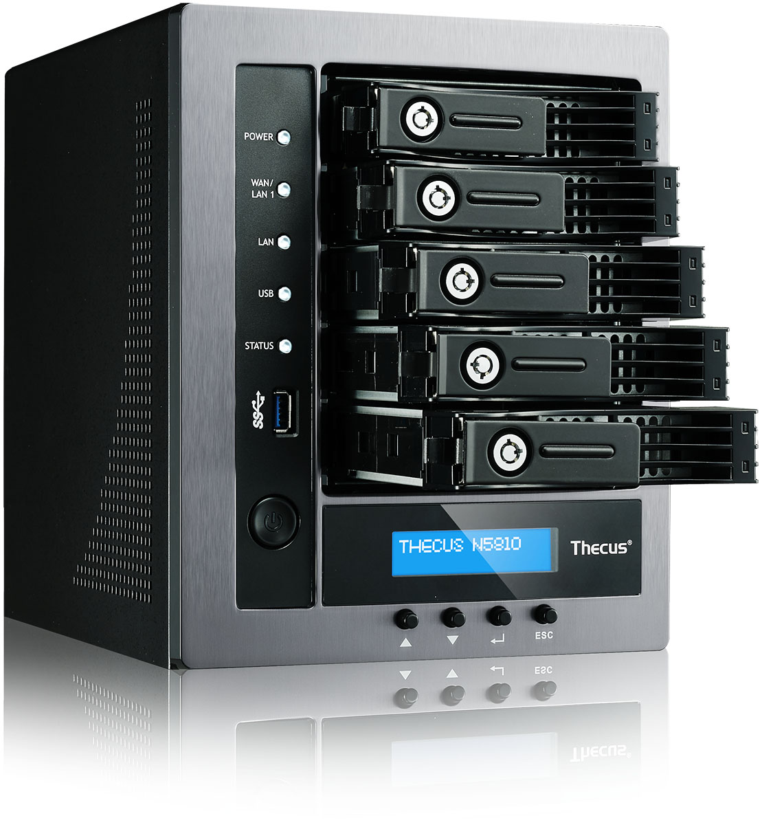 Thecus Updates SMB NAS Line With Powerful N5810 5bay Tower Techgage