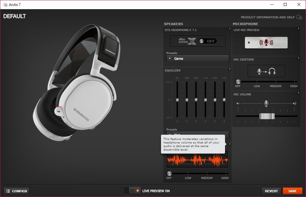 SteelSeries Arctis 7 Wireless 7.1 Surround Sound Headset