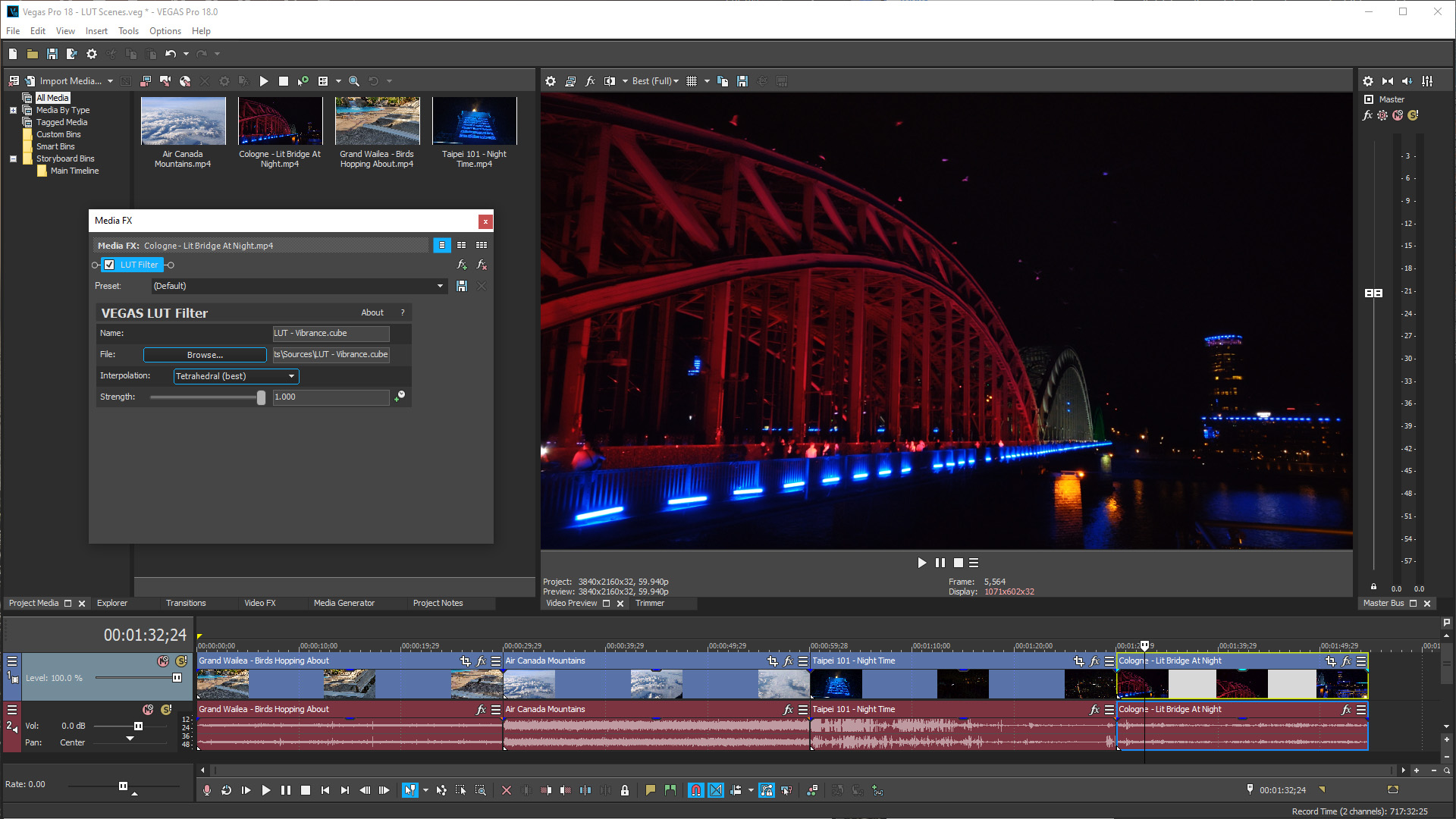 MAGIX Vegas Pro 18 Processor & Graphics Card Performance Techgage