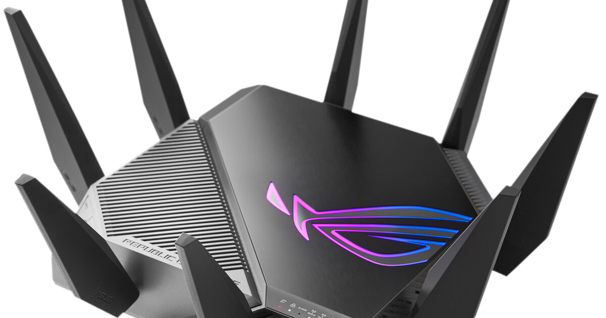 ASUS Releases ROG Rapture GTAXE11000 WiFi 6E Gaming Router Techgage