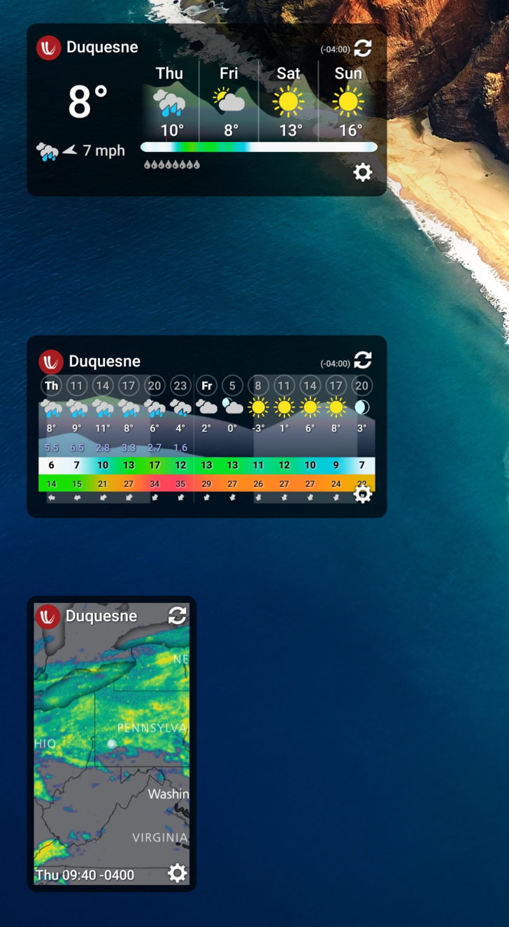 17 dei migliori widget meteo per Android nel 2021 Tech