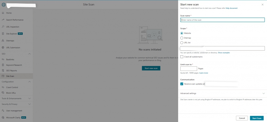 Bing Webmaster Tools SEO Tools Bing Webmaster Tools SEO Tools