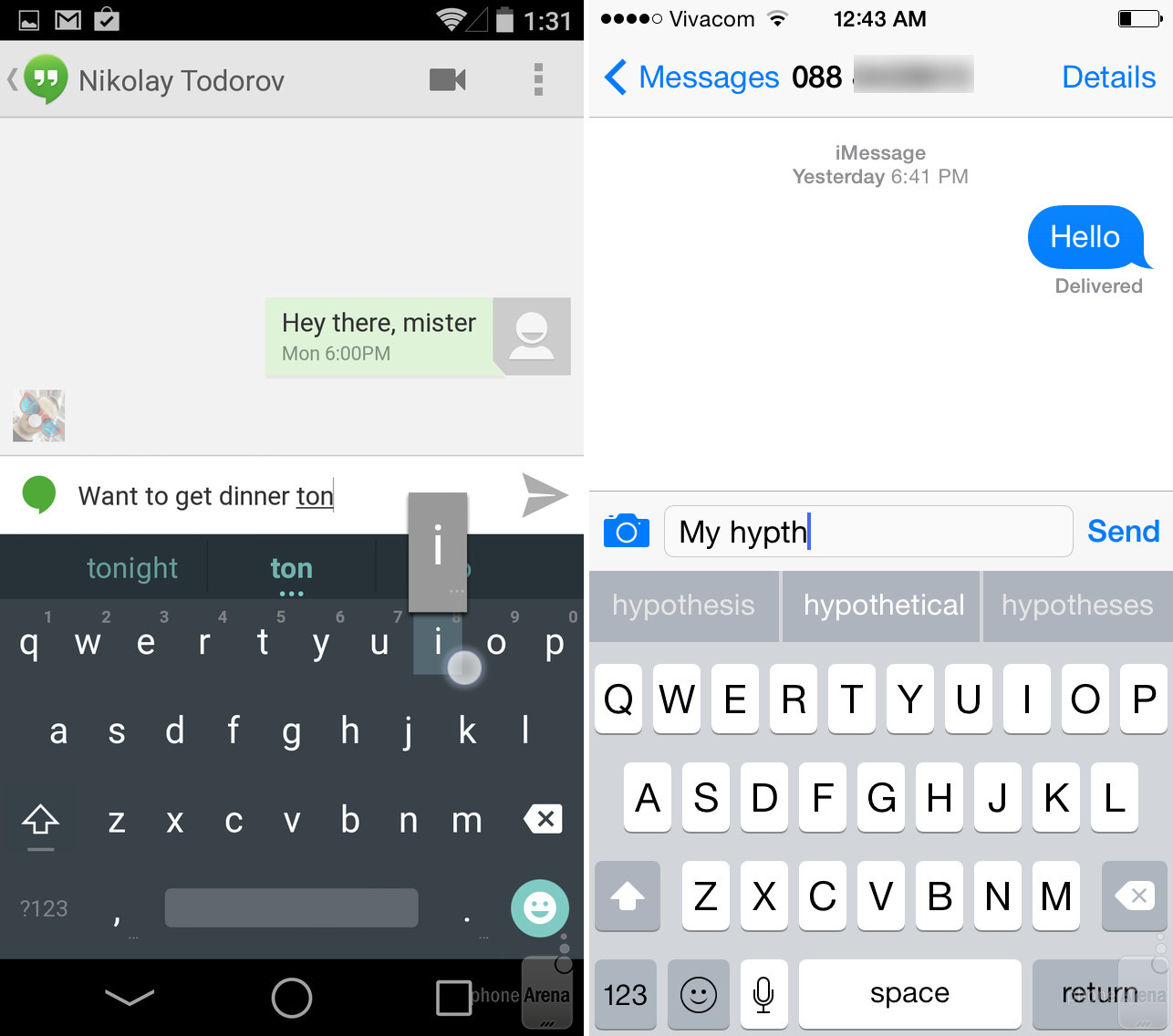 Battle of the Behemoths Let the War Rage On! iOS 8 v/s Android L