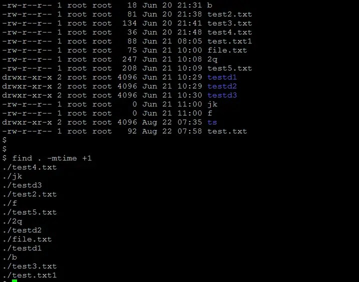 Useful find command in Unix/Linux with example Techgoeasy