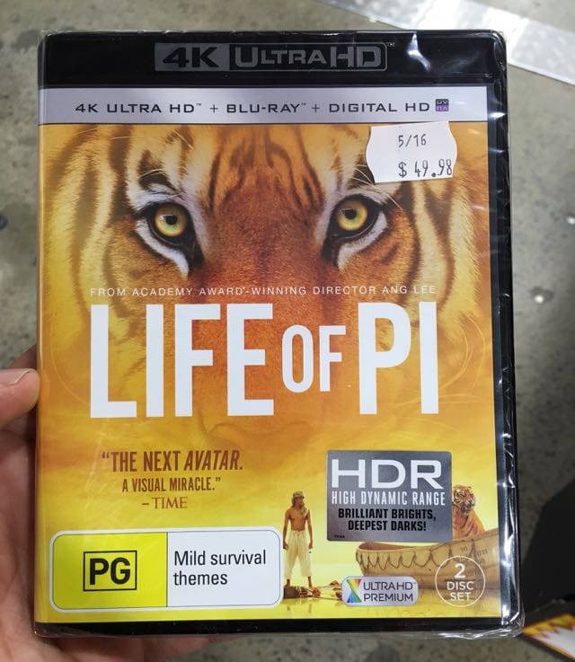 4K Ultra HD Bluray movies are already in store but how much do they