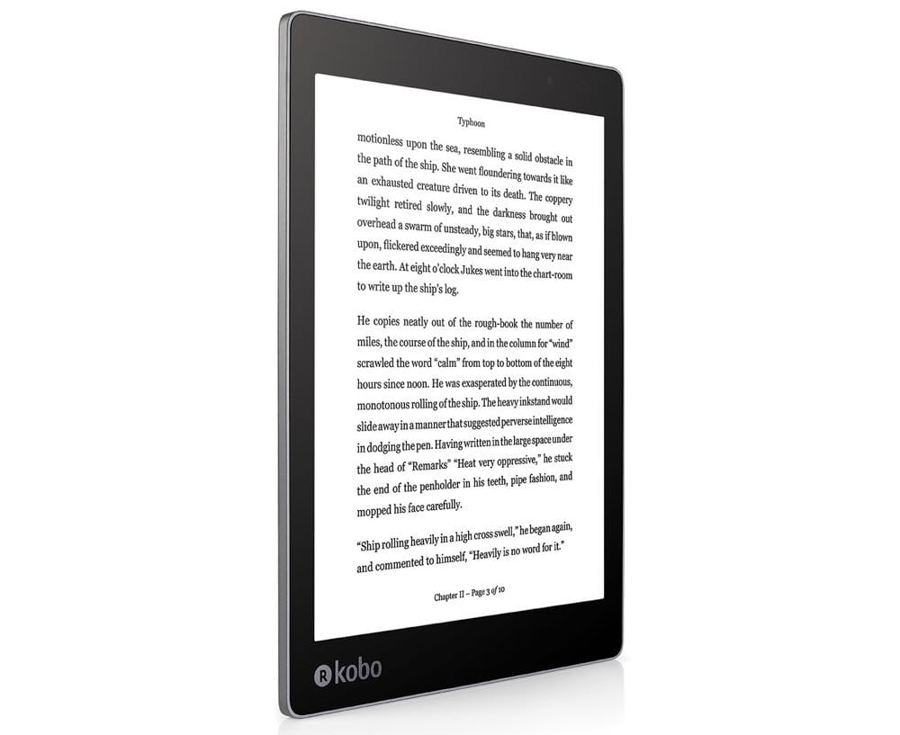 Kobo Aura ONE ereader review larger screen and water resistant