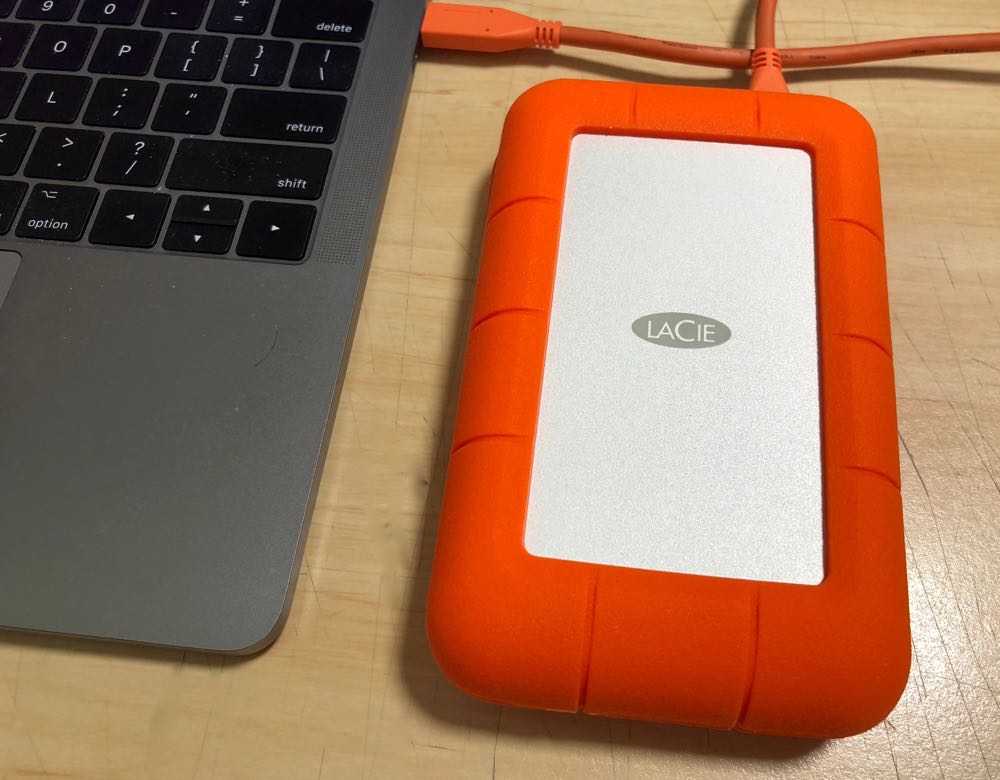 LaCie Rugged portable hard drives keep your data protected on the go