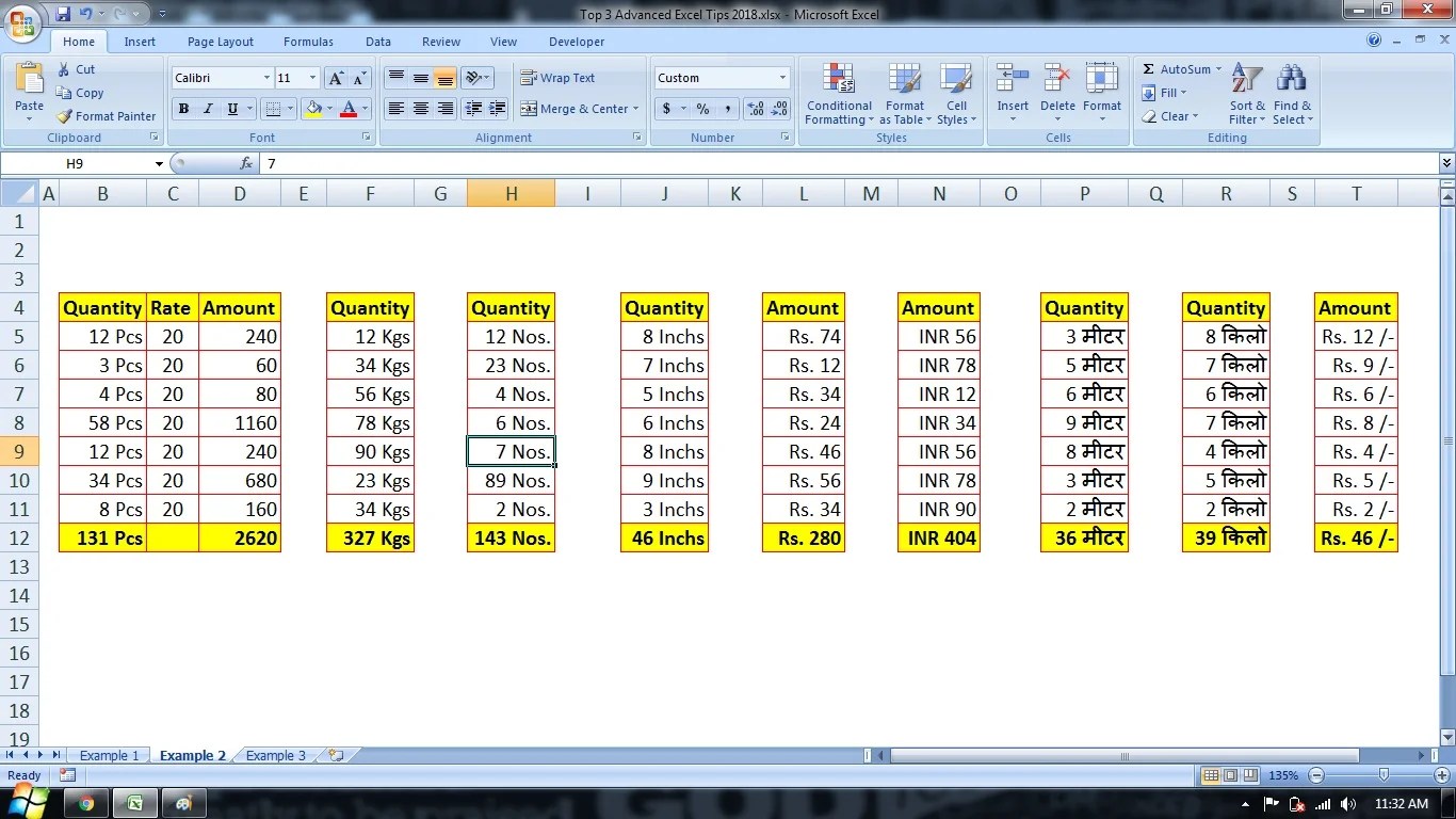 Top 3 Advanced Excel Tips in Hindi