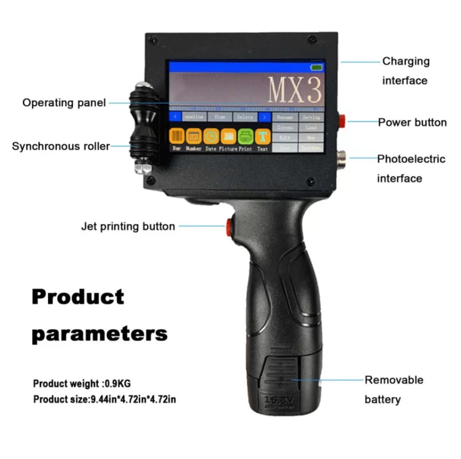 Portable Handheld Printer Price In Pakistan MX3 PC Technologies