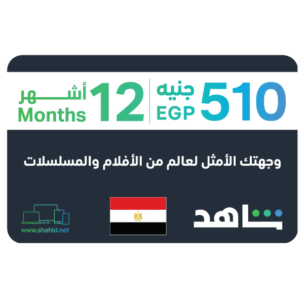 Shahid VIP 12 Months Subscription EGYPT Email Delivery TECH HAUZ