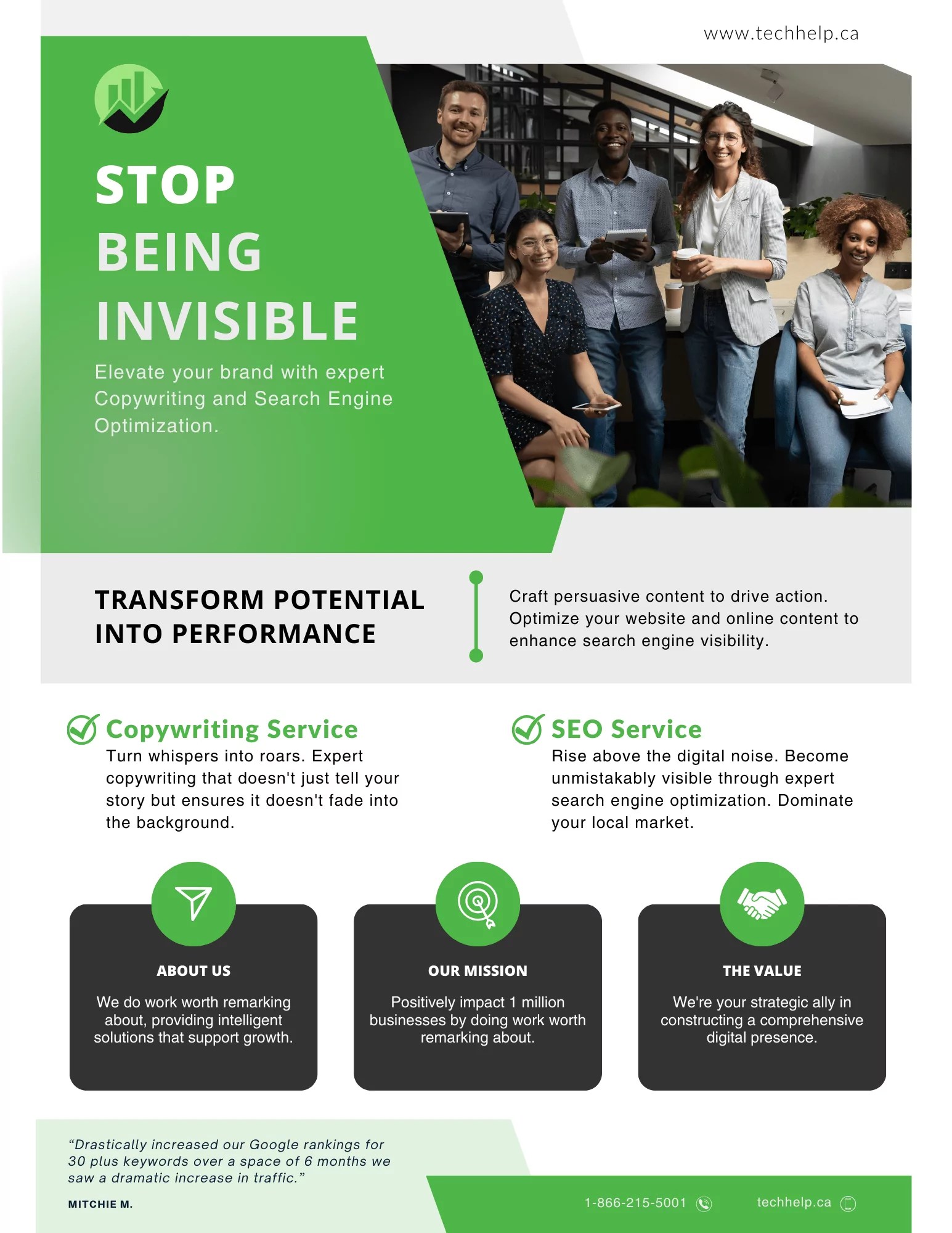 How to Create a Marketing OnePager