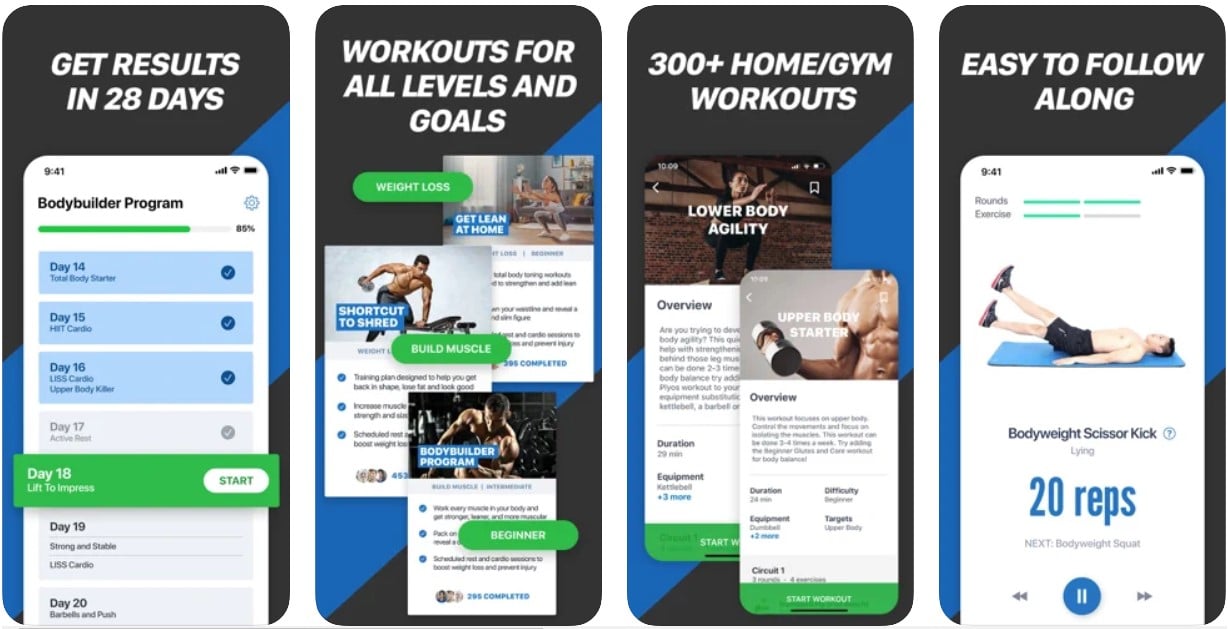 Fitness Buddy App Review 2022 Workouts And Exercises — The Second Angle