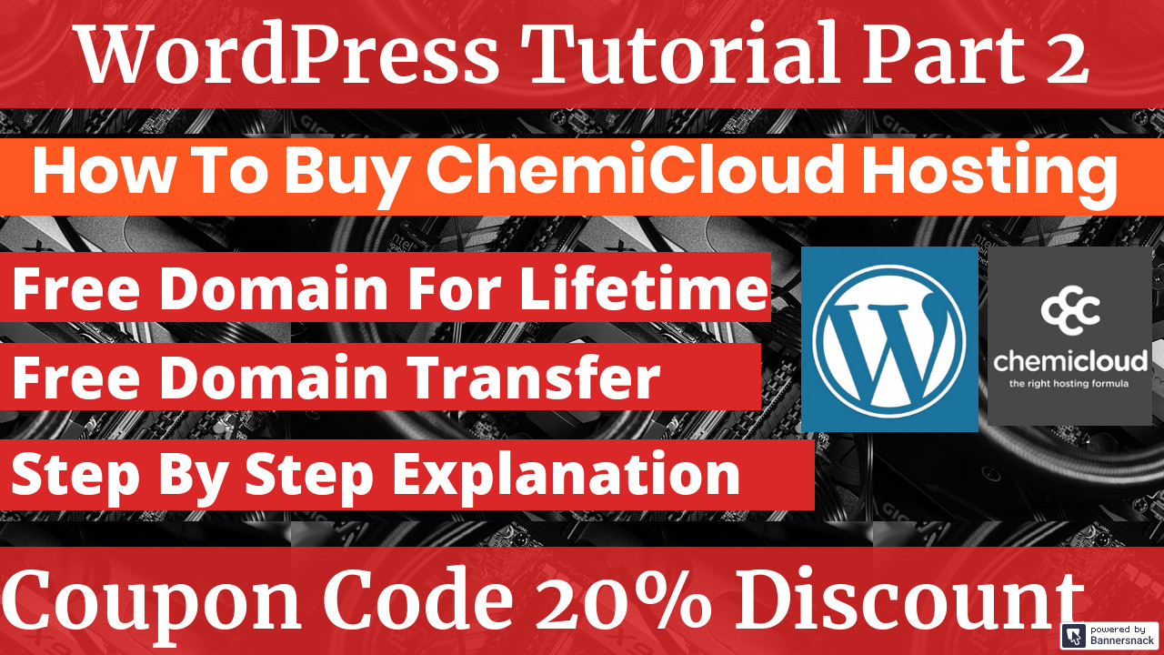 ChemiCloud Coupon Code July 2021 + Free Domain