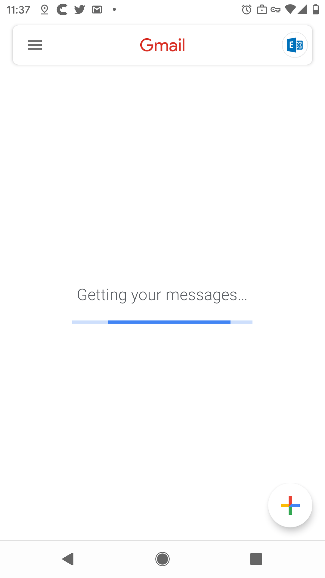 ‘Security update required’ upon launching managed Gmail