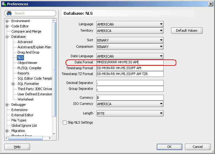 SQL Developer Date Format The Techie Cook