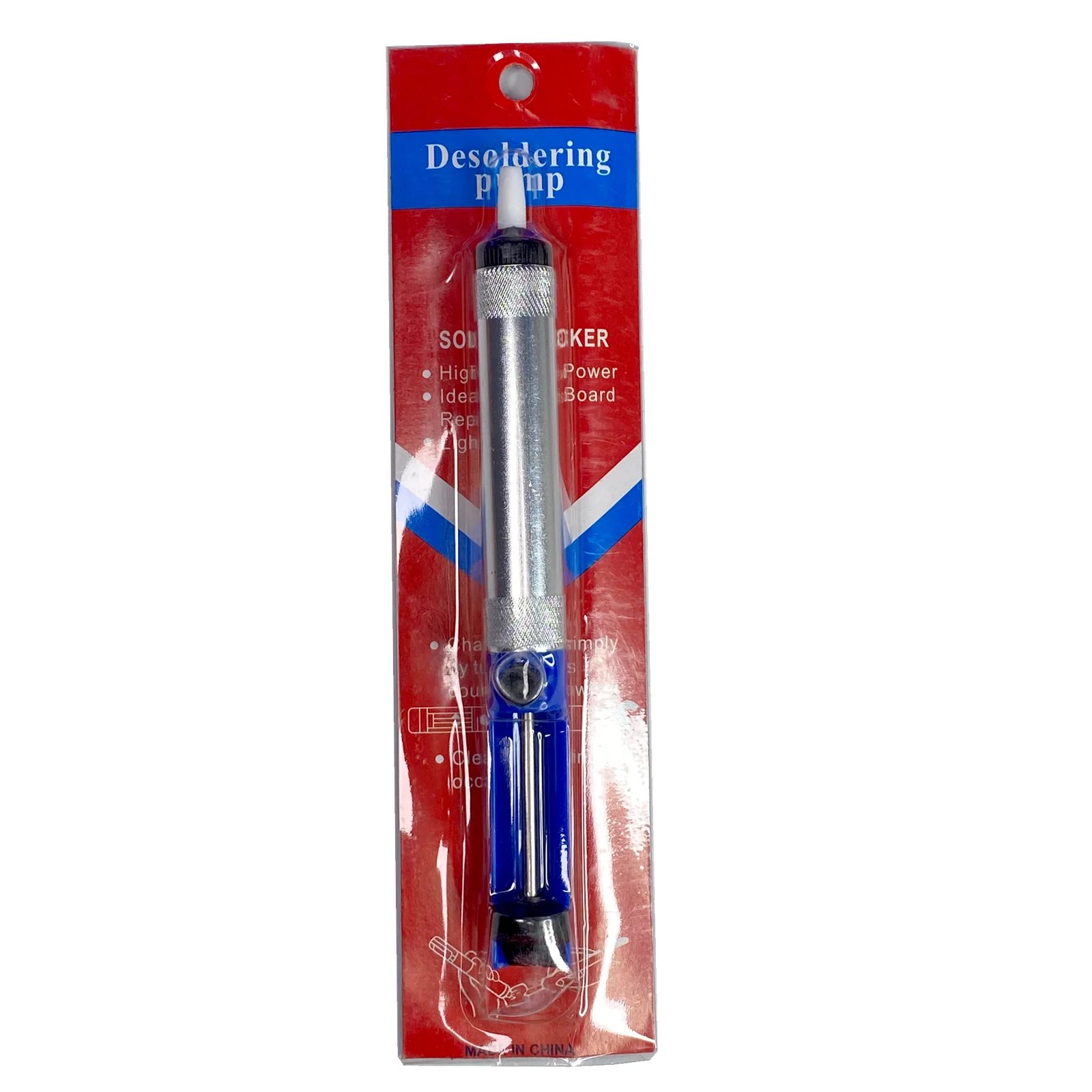 Metal Desoldering Pump Semi Aluminium Alloy Tin Absorber Good Quality