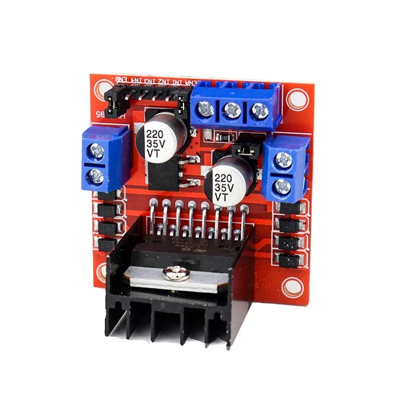 L298N 2A Based Motor Driver Module Good Quality techiesms