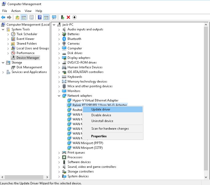 The Default Gateway Is Not Available Windows 10