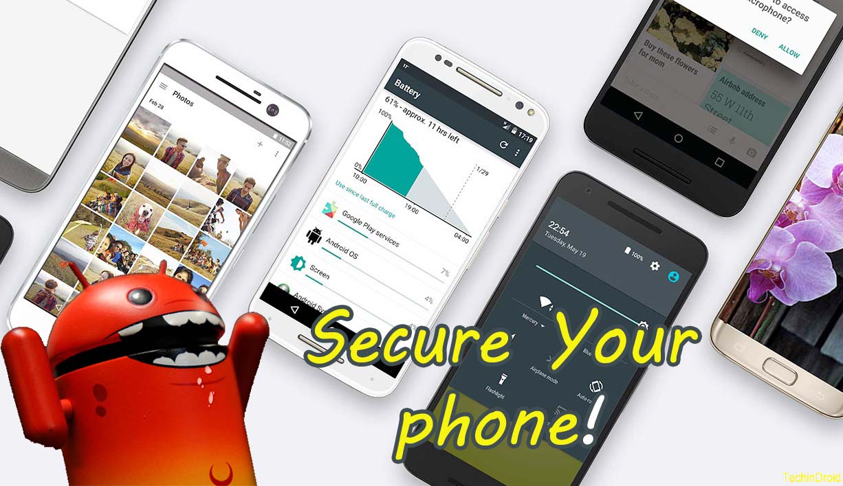 How to Protect/Secure your Android phone from Hackers