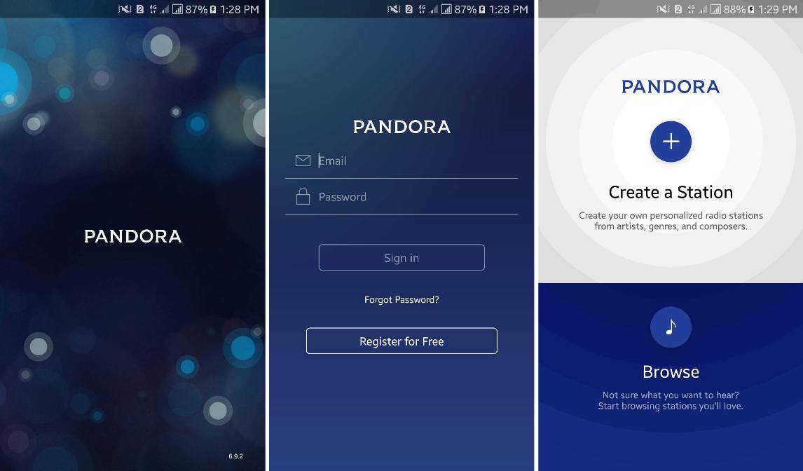 Download Pandora Radio App for Android
