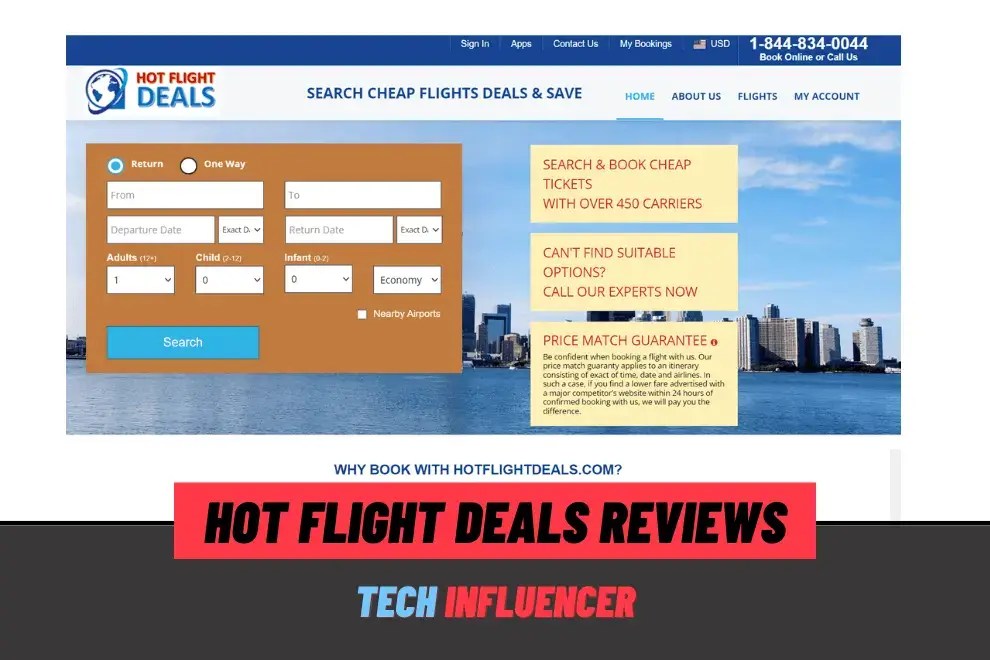 Hot Flight Deals Reviews 2024 Legit website or a scam? Find Out!
