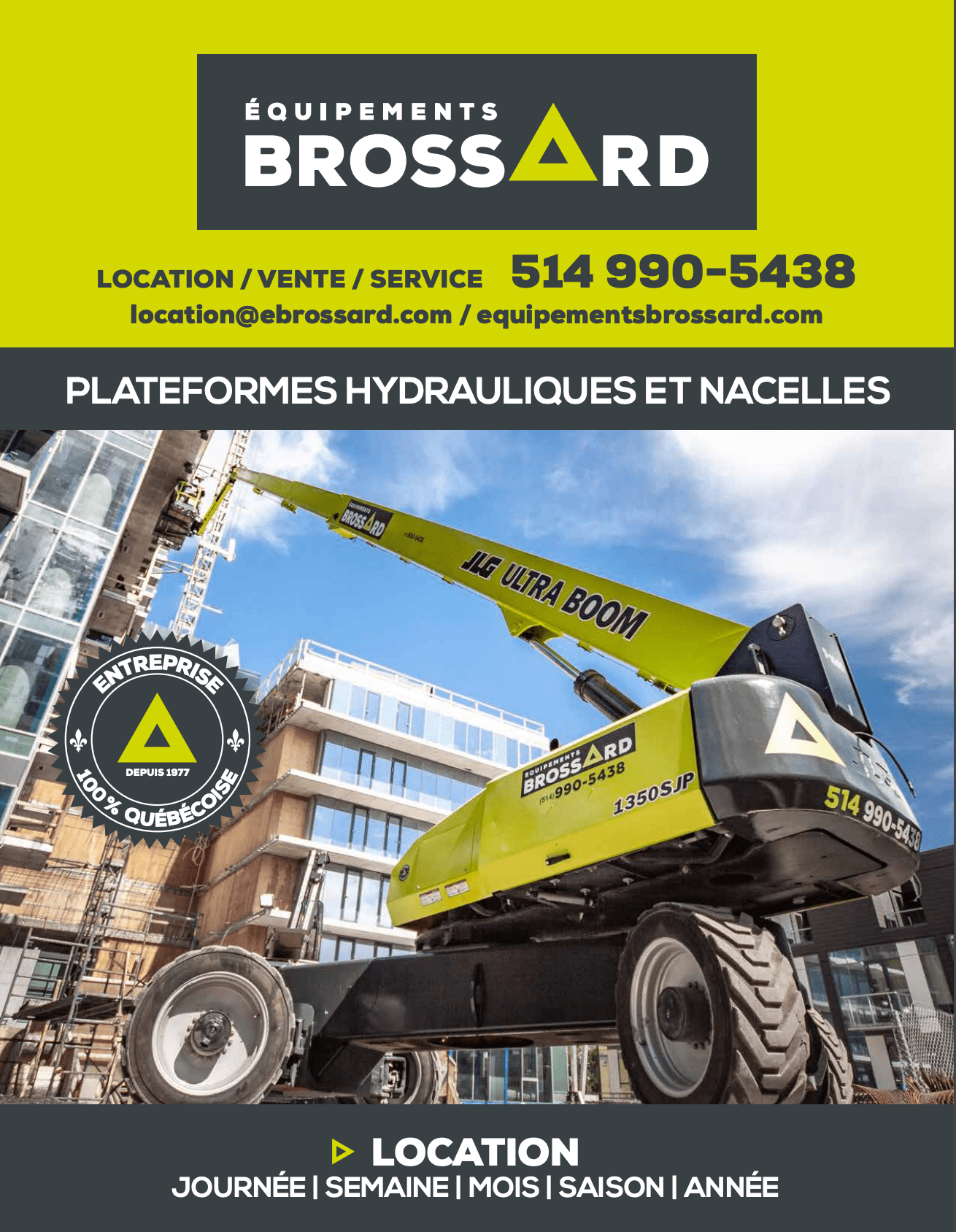 Équipements Brossard