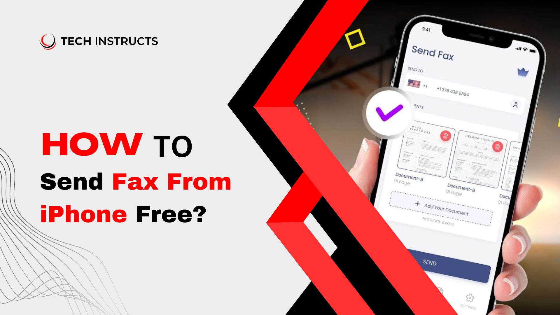 How to Send Fax From iPhone Free Tech Instructs