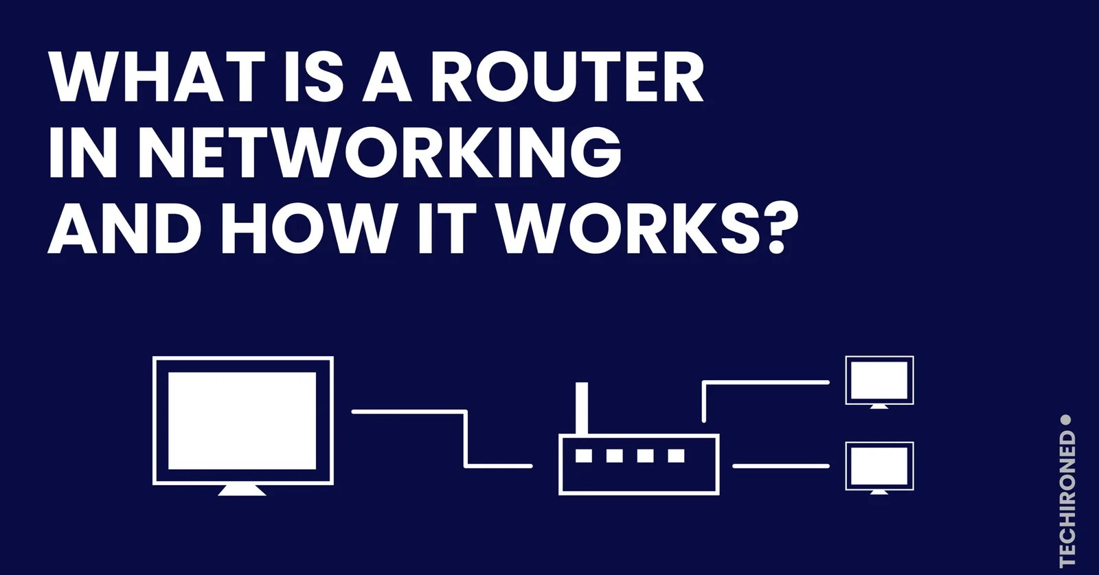 What is a Router in Networking and how it Works? Techironed