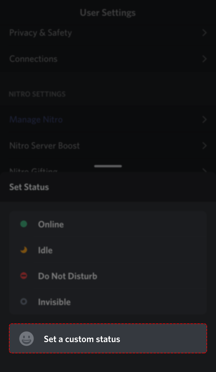 How to Change or Set a New Discord Custom Status in Android, iOS, & PC