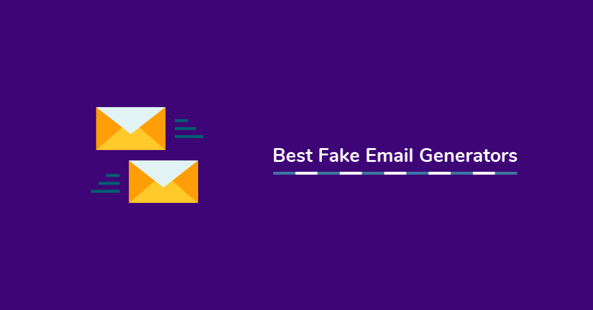12 Best Fake Email Generator Apps & sites ( In 2020 )