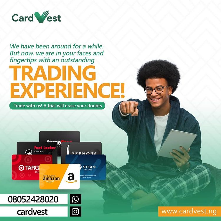 CardVest Sell Gift Cards In Nigeria At Best Rates TechJek