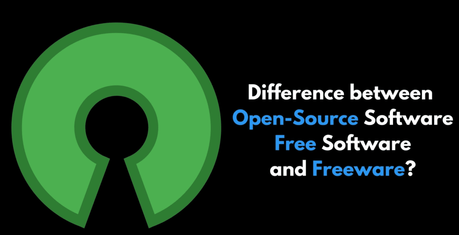 Difference Between Freeware and Open Source?