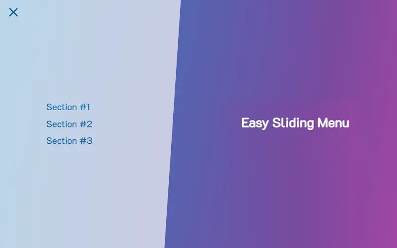 26 Best Free CSS Sliding Menus In 2024