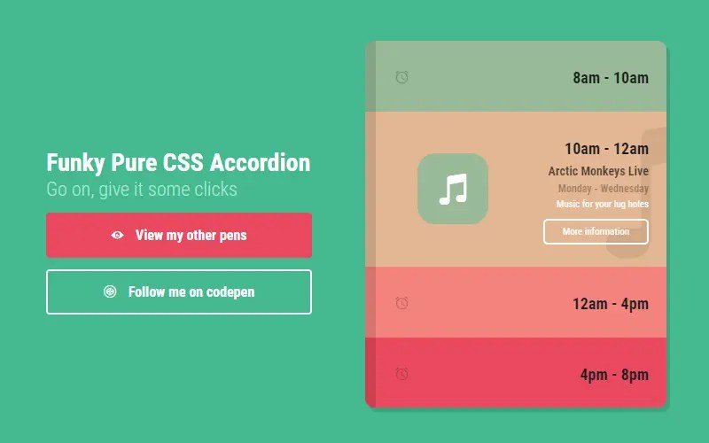 34 Best Free CSS Accordions In 2024