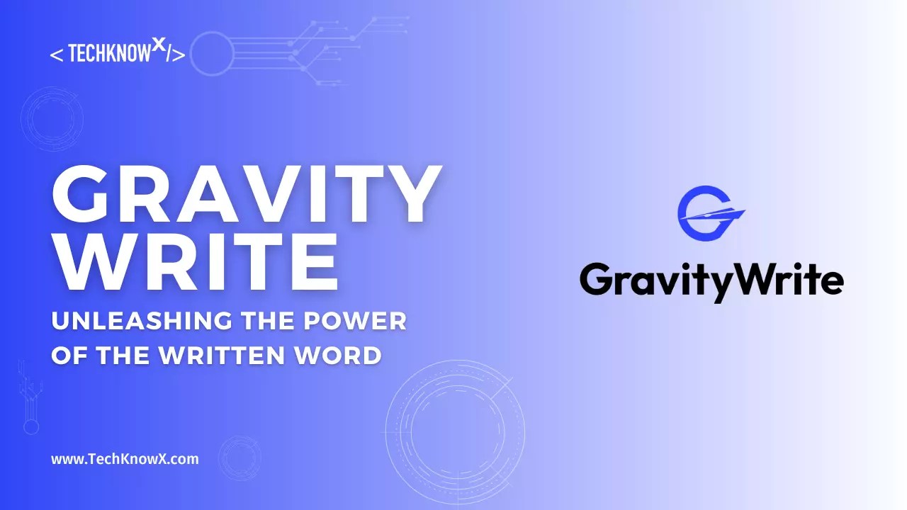 Gravity Write Unleashing the Power of the Written Word