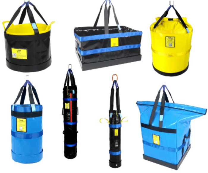 Features of heavyduty lifting bags Auxiliary spheres and Common uses