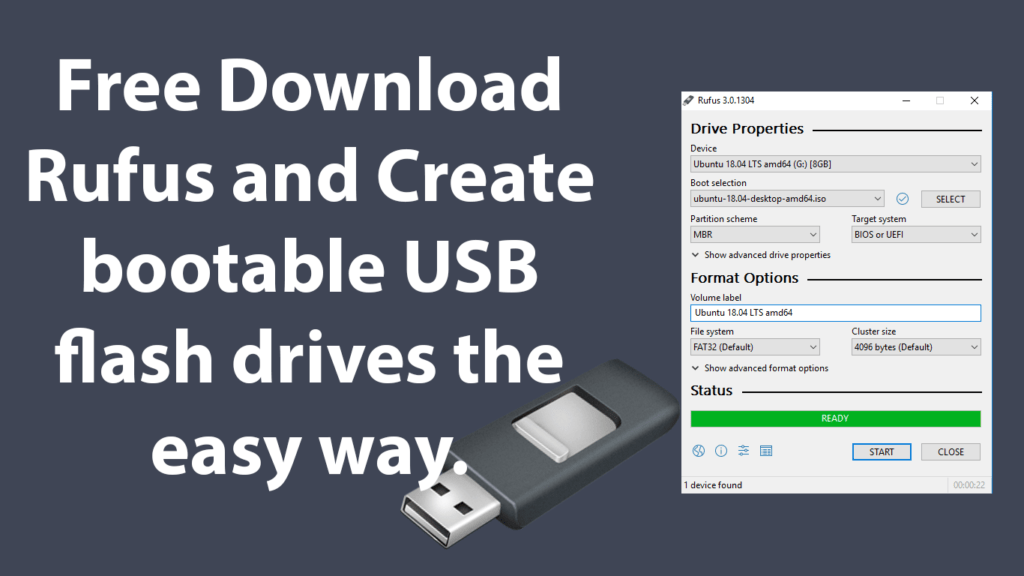 How to Create a Bootable USB Flash Drive using Dell.
