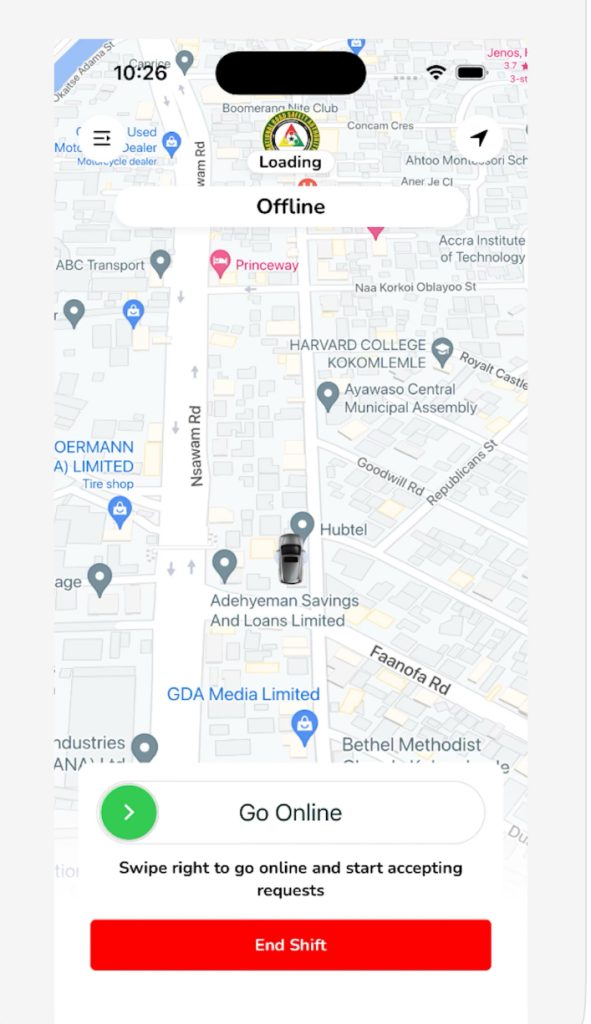 Ghana Private Road Transport Union Launches "Tap N Go" Ride Hailing App