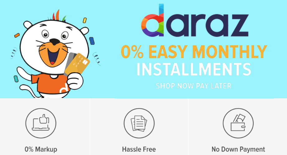 Daraz 0 EMI Payment Plan in Nepal Bank Partners, Interest