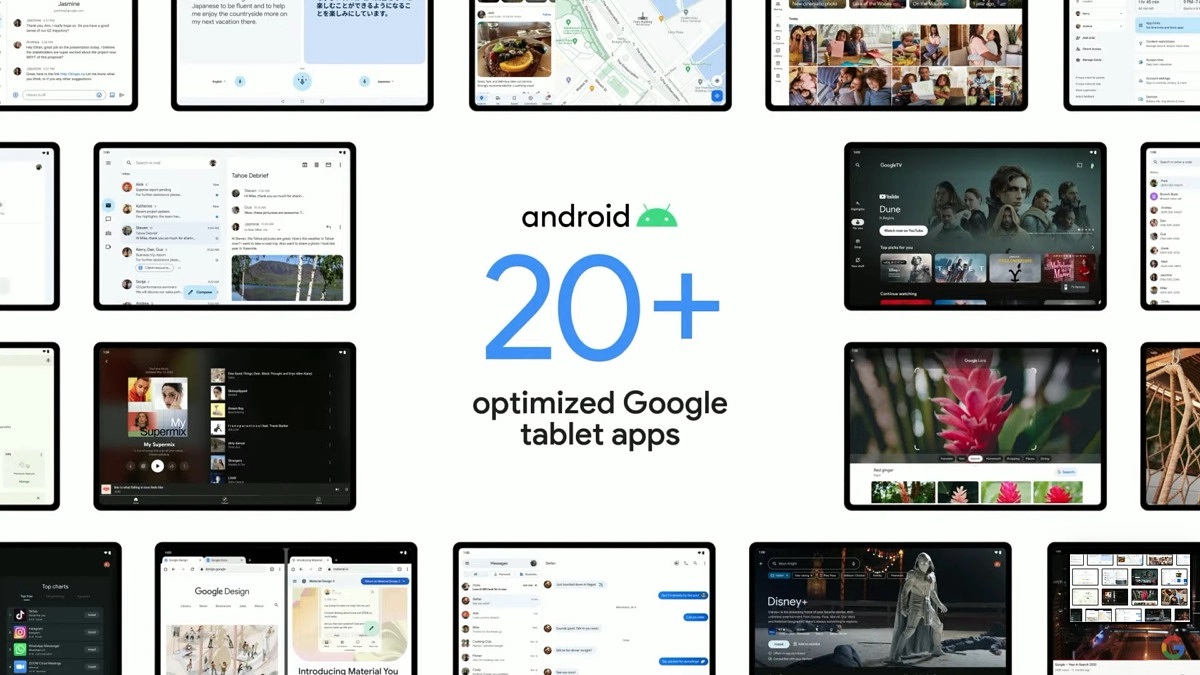 Android tablet will finally have apps optimised for its screen size
