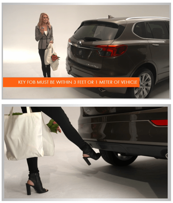 Troubleshooting the Handsfree Liftgate not working when I kick