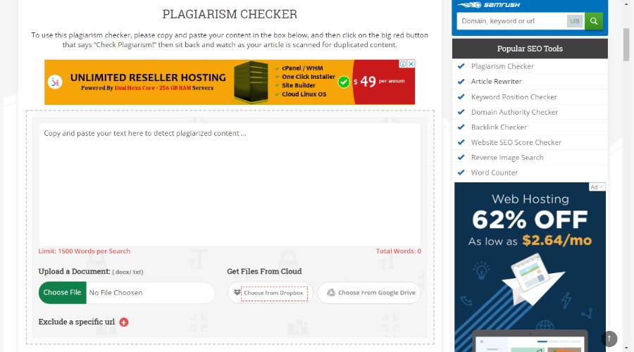Plagiarism Checker Online
