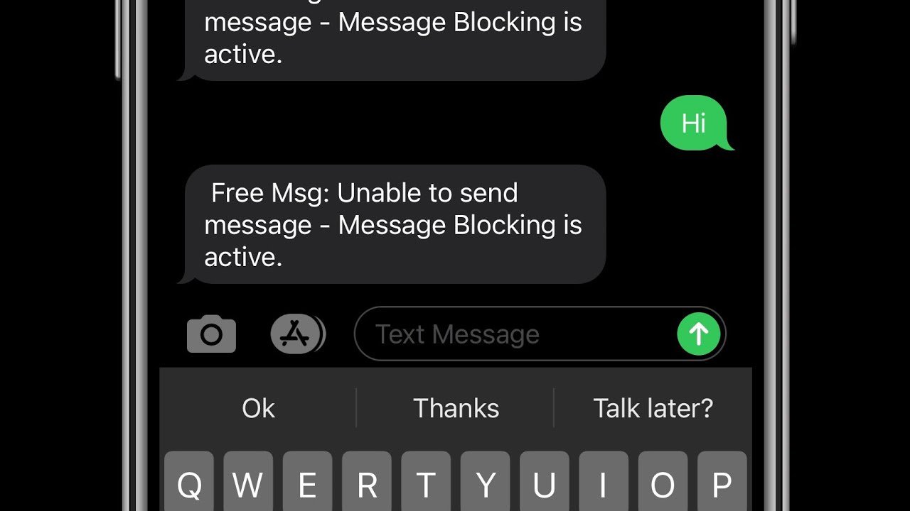 [Fixed] Unable to Send Message Message Blocking is Active Error In 4(05)
