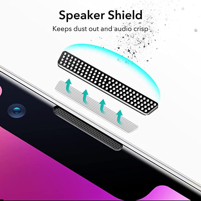 ESR Armorite Screen Protector 2 Pack for iPhone 13 mini Black