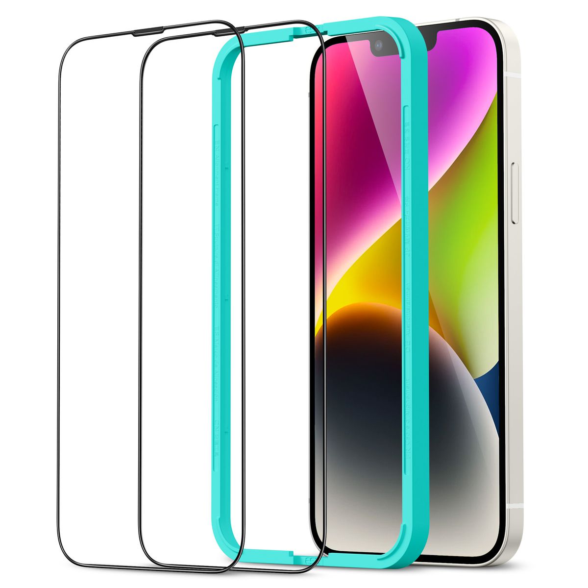 ESR Armorite Screen Protector 2 Pack for iPhone 13 mini Black