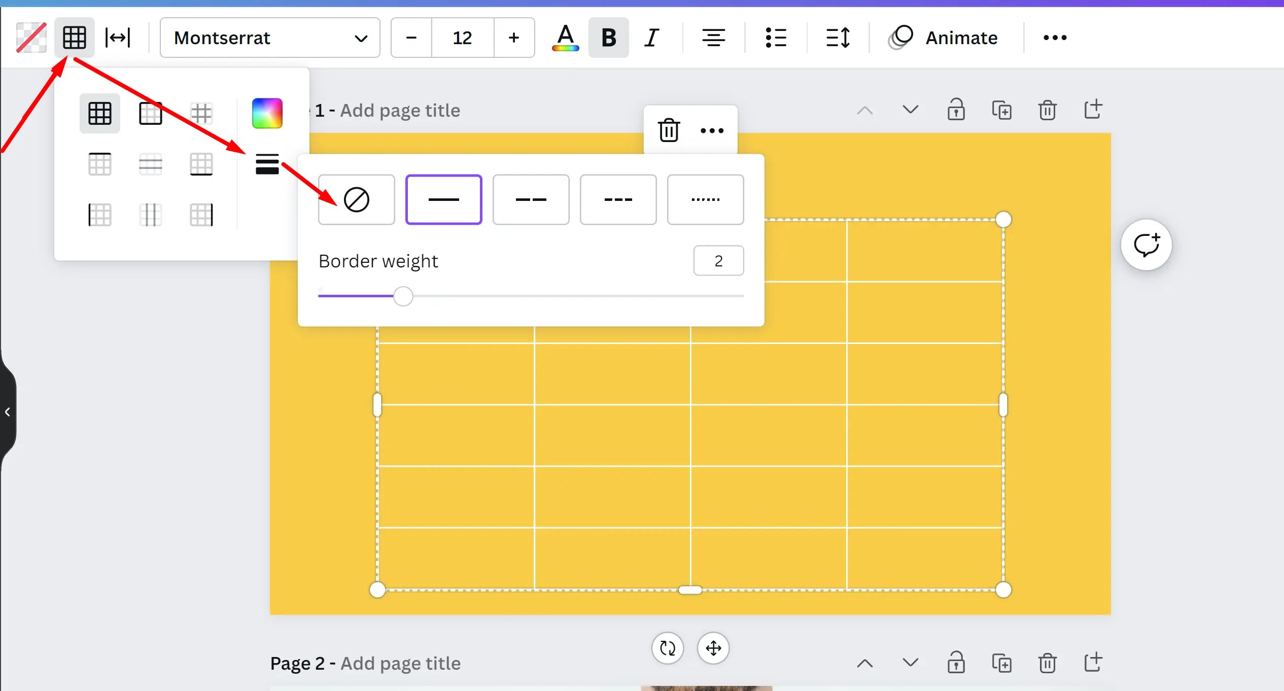 How to Make a Table in Canva Tech Lounge