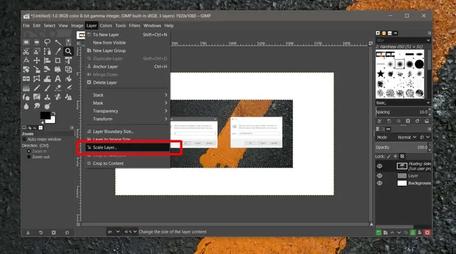 How to Resize an Image in GIMP Tech Lounge