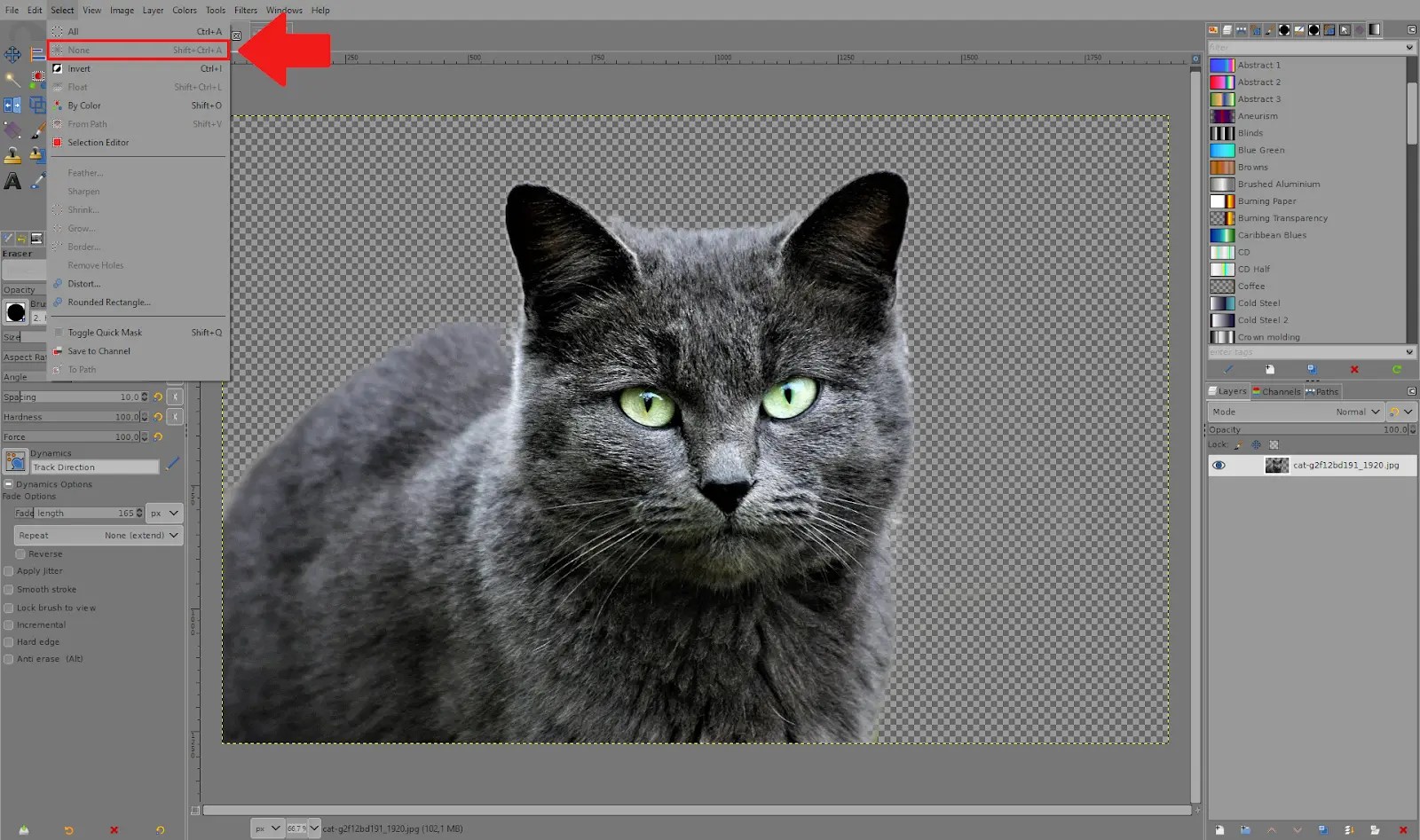 How to Make Background Transparent in GIMP Tech Lounge